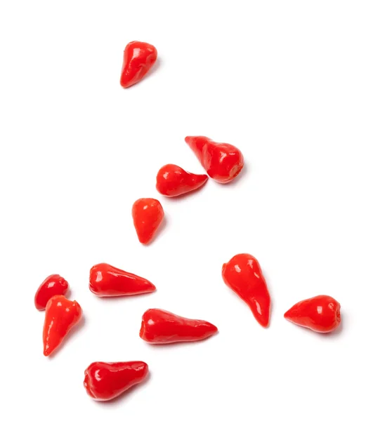 Piri-piri hot peppers — стоковое фото
