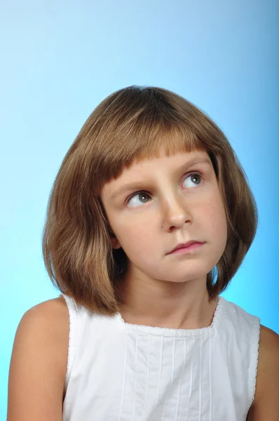 Pensive child — Stock Photo, Image