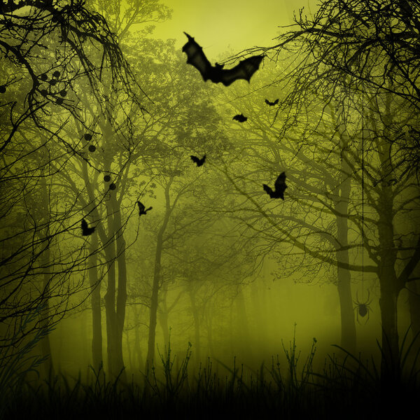 Abstract Halloween backgrounds with copy space for your design