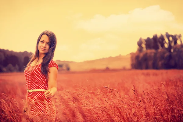 What Dreams May Come. Rural female portrait — Stock Photo, Image