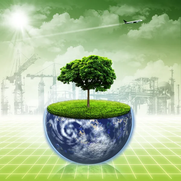 De aarde te redden. — Stockfoto