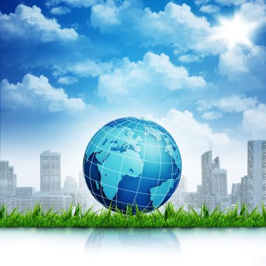 tasarımınız için soyut Eko arka planlar