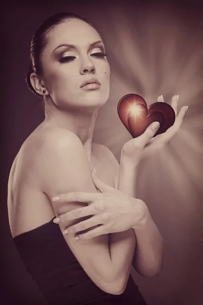 You could take my heart away. Female dramatic portrait