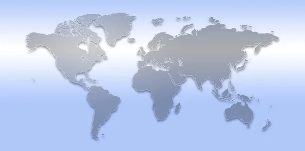 世界地図。あなたの設計の抽象的な背景 — ストック写真