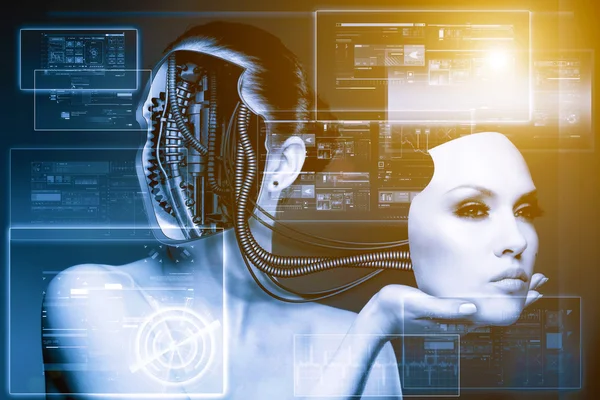 cyberfashion. abstract techno arka planlar