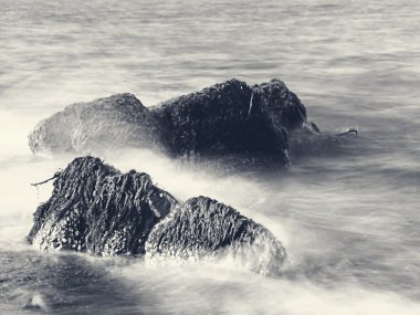 Deniz, soyut doğal peyzaj tasarım için uyku