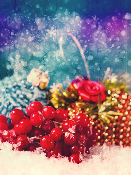 Výstřední Vánoce s staré lepenkové textury pro návrh — Stock fotografie