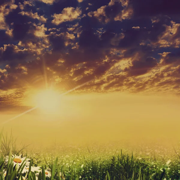 抽象的な自然風景写真 幸せの丘。自然の抽象的な背景 — ストック写真 © tolokonov #11413375