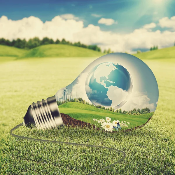 Eco energieconcept. — Stockfoto