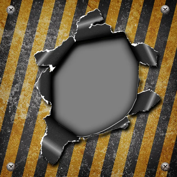 Industrial grungy steel plate — Stock Photo, Image