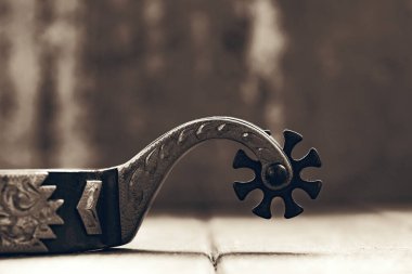 Batı hayatı. Tasarımın için kovboy arkaplanı