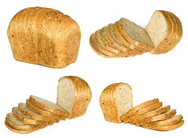 Ekmek kesme loafs — Stok fotoğraf