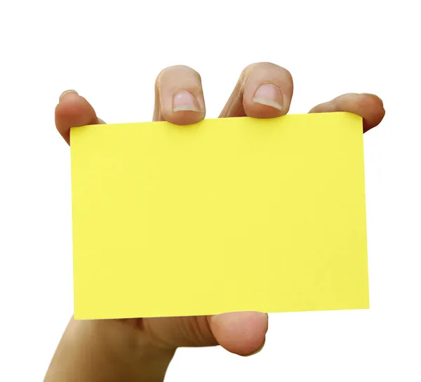 Card blank — Stock Photo, Image