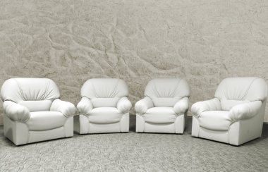 yeşil deri kanepe için iç