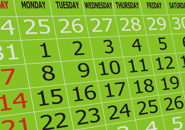 Calendario — Foto de Stock