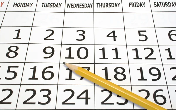 Calendario — Foto de Stock