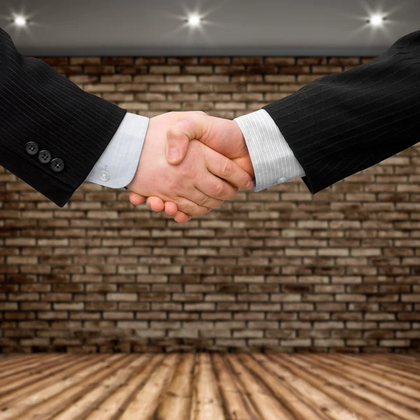 Businesmen handshake — Stock Photo, Image