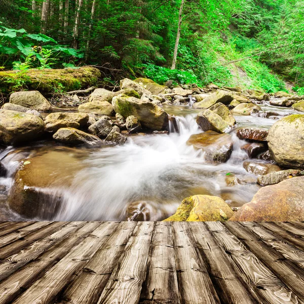 Cachoeira no quarto — Fotografia de Stock