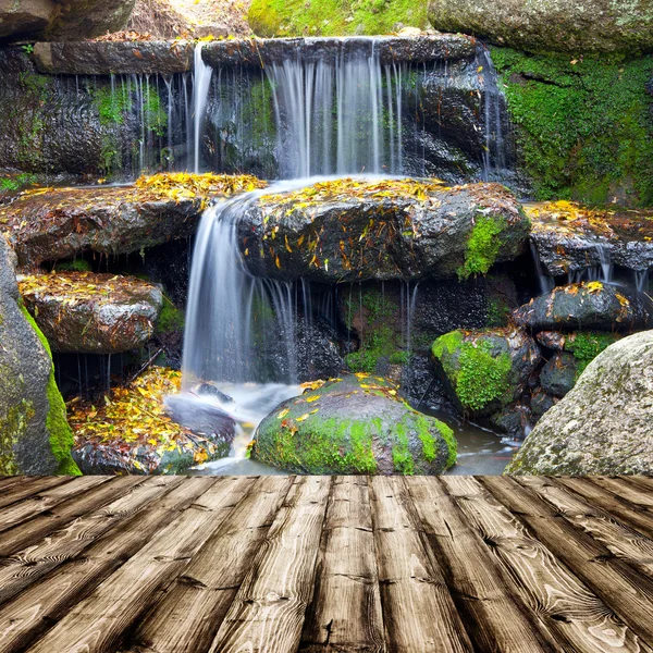 Cachoeira no quarto — Fotografia de Stock