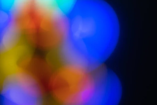 Abstrakt Bakgrund Färgade Neonlampor — Stockfoto
