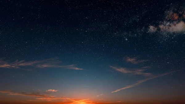 Les Étoiles Brille Veille Noël Jésus Christ — Photo