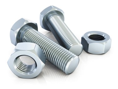 Bolts and nuts clipart