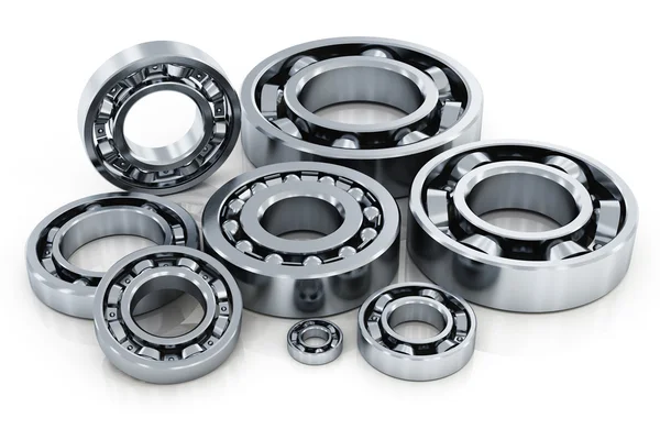 Collection of ball bearings — Stockfoto