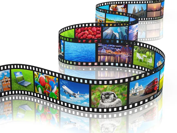Streaming media concept — Stockfoto