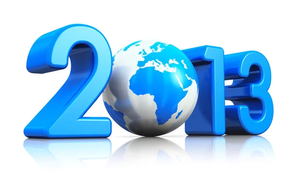Nový rok 2013 koncept — Stockfoto