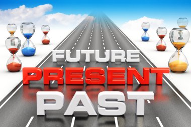 Business vision and perspective concept clipart