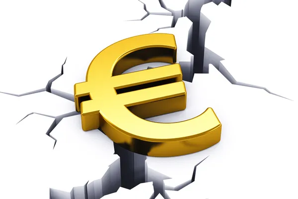 Financial crisis in European Union — Stock Photo, Image