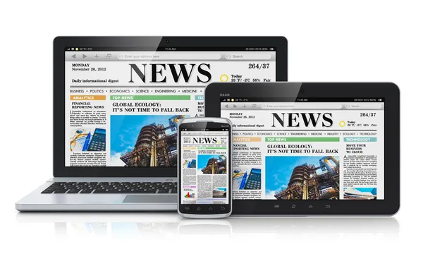 Mobile media devices — Stock Photo © scanrail 16244639