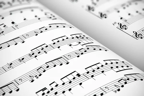 Sheet music — Stock Photo, Image