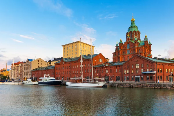 Casco antiguo en Helsinki, Finlandia — Foto de Stock