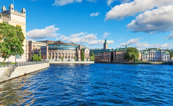 Старый город в Стокгольме, Швеция — стоковое фото