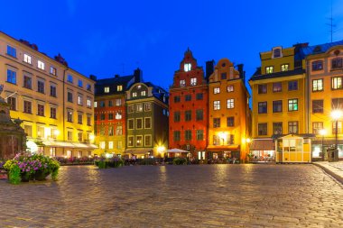 Stortorget Stockholm, İsveç eski şehir