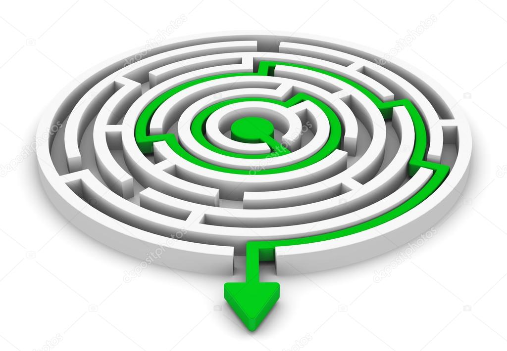 Circle labyrinth