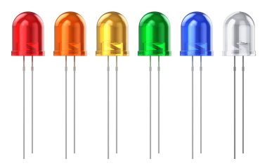 set renkli LED