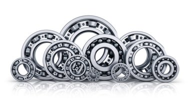 Collection of ball bearings clipart
