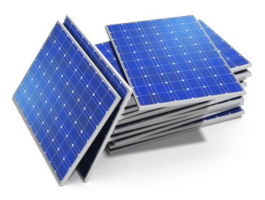 Solar panels clipart