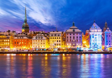 Noel ve yeni yıl Stockholm, İsveç