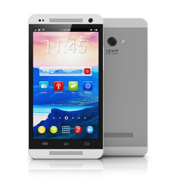 Modern dokunmatik ekran smartphone