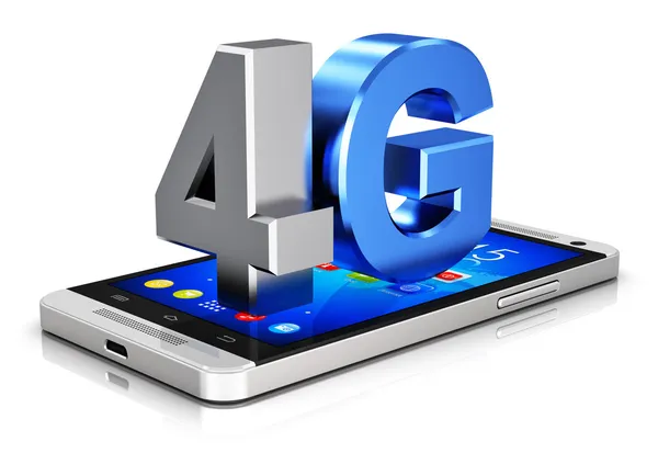 4g lte 无线技术概念 — 图库照片