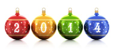 Yeni yıl 2014 kavramı