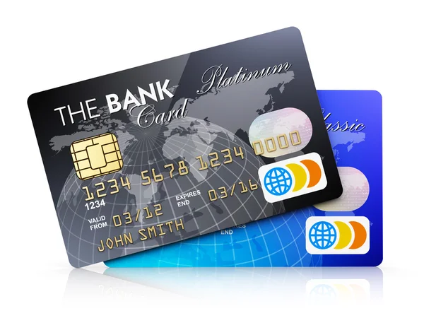 Credit cards — Stock Photo, Image