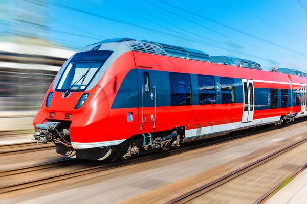 Modern high speed train — Stock Photo, Image