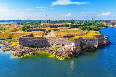 Suomenlinna (Sveaborg) fortress in Helsinki, Finland clipart