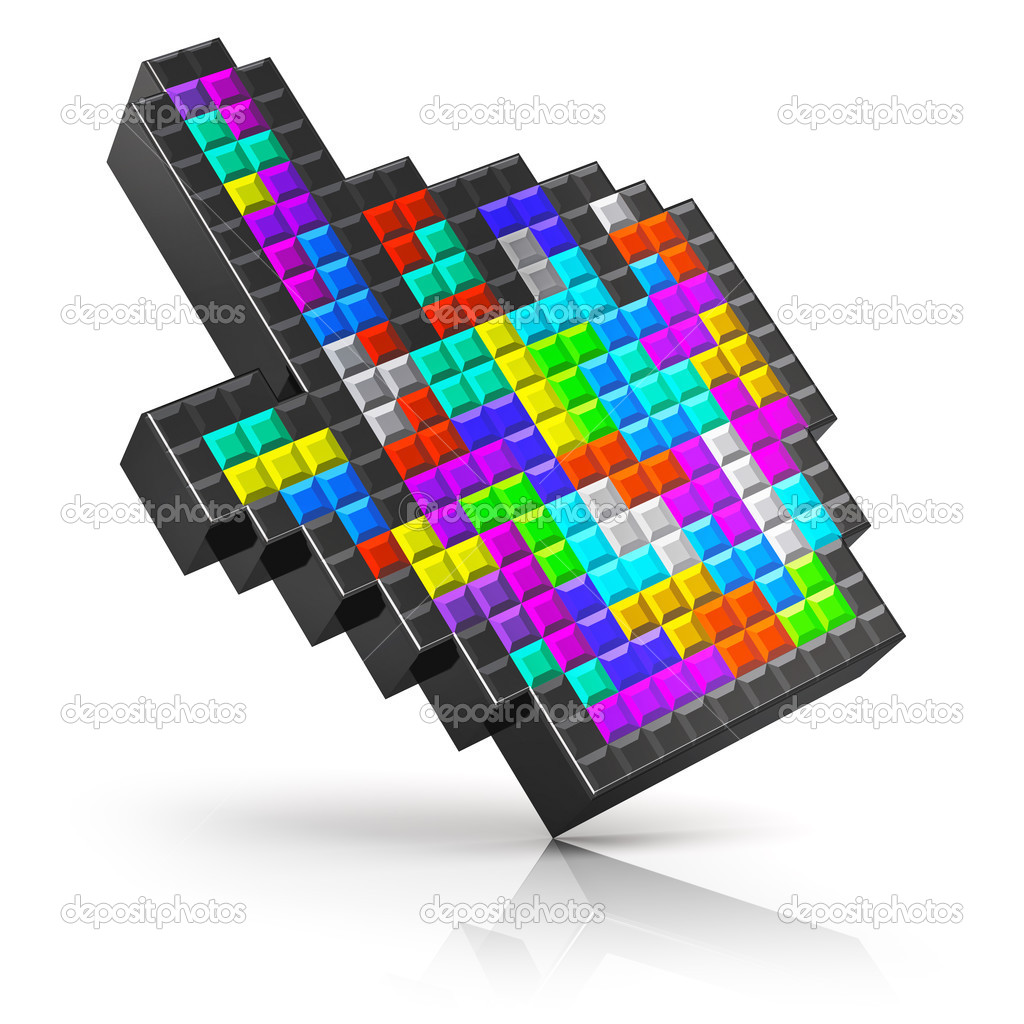 Colorful link selection cursor