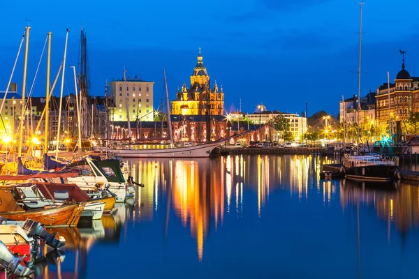 Casco antiguo en Helsinki, Finlandia — Foto de Stock