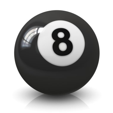 sekiz bilardo topu